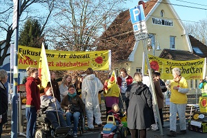 Mahnwache in Bonn-Vilich